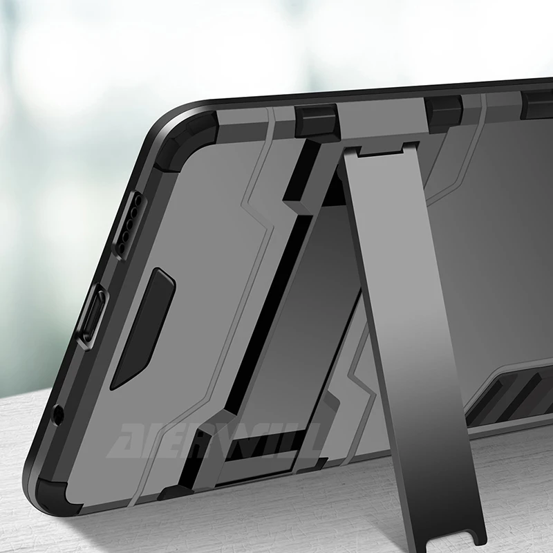 Для HUAWEI mate 10 lite чехол Kickstand жесткая задняя панель из поликарбоната для Huawei