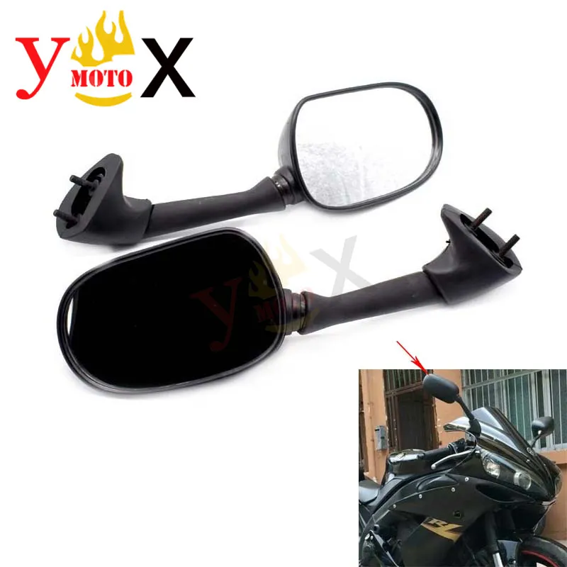 Зеркало заднего вида для велосипеда YAMAHA R1 YZF 1998 2006 R6 1999 2005 2000 2001 2003 2004|Боковые