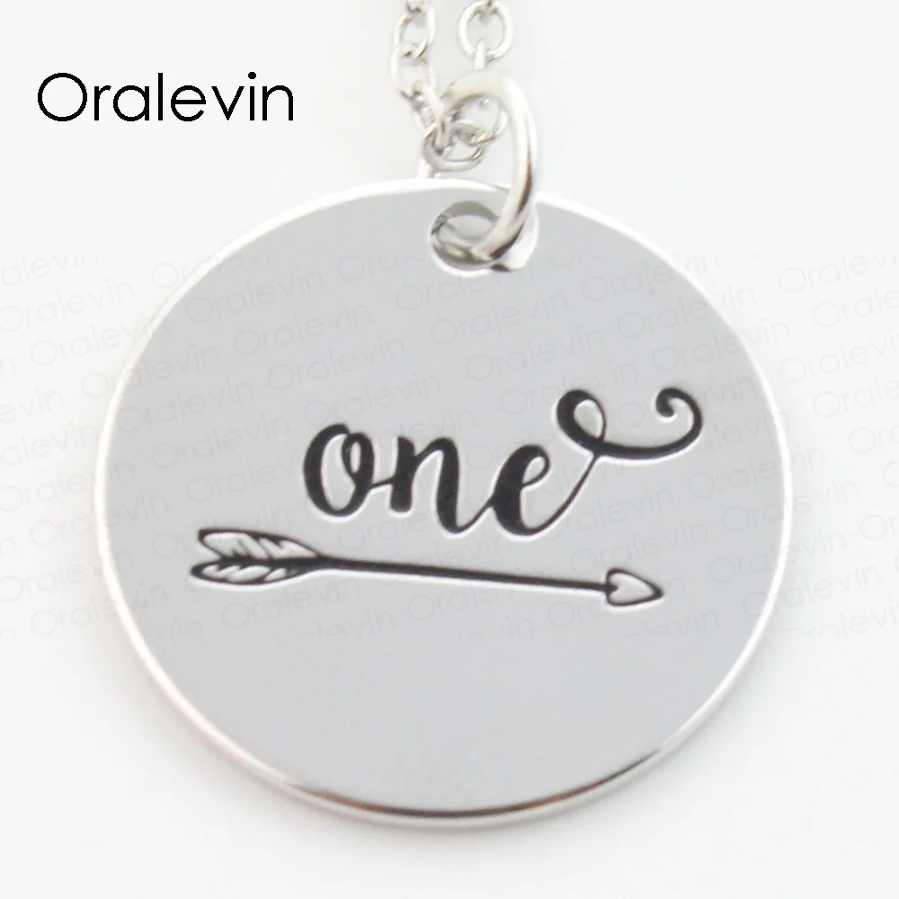 

ONE Charms Necklace Lover Gift Jewelry 10 шт./лот, # LN253
