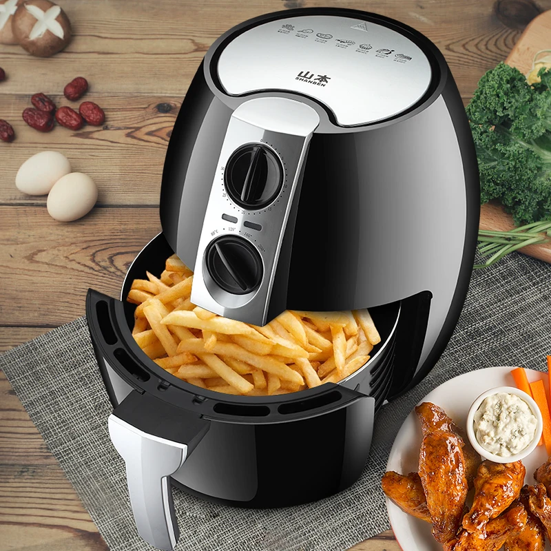 220 В л Автоматическая электрическая фритюрница без масла Бездымная