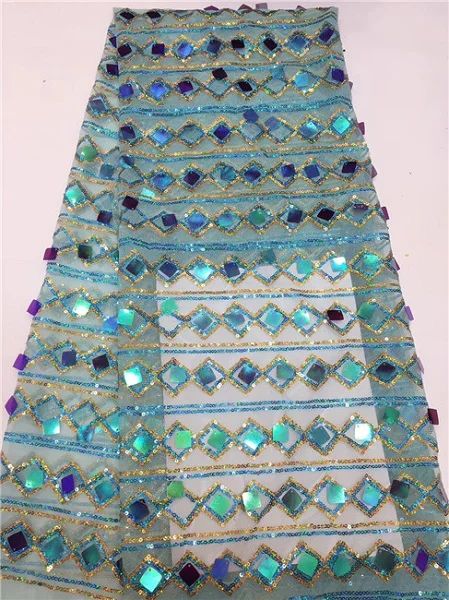 Африканская кружевная ткань с пайетками 2019 последние блеск высококачественный