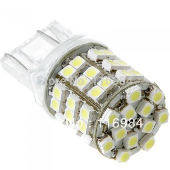 2 шт./лот T20 7443/7440 3528 1210 SMD 54 светодиодные янтарно белые автомобильные поворотные
