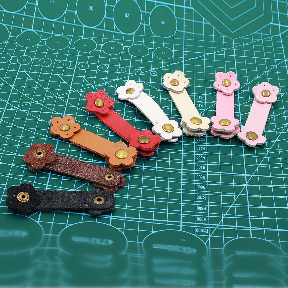 5set DIY Handmade Sewing Leather Bag Accessories Flower Stye Metal Snap button Sew on Craft Hasp | Дом и сад