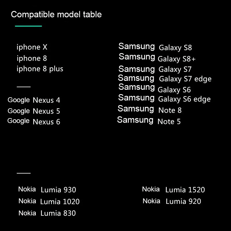 Беспроводная зарядная подставка для телефона Samsung galaxy S9 S8 S7 note 8 iPhone X plus Кронштейн