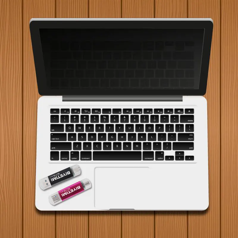 Флеш накопитель Biyetimi OTG высокоскоростной USB 32 ГБ 64 16 флешка с логотипом на заказ