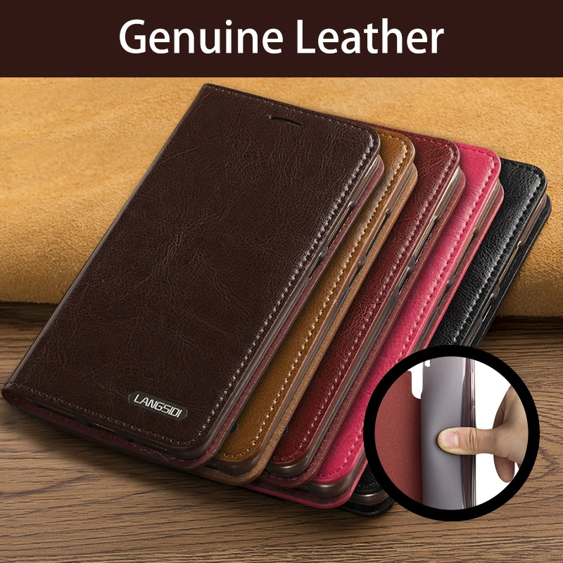 

phone case For HUAWEI Honor V10 P20 P10 pro lite Mate RS Brand Genuine Leather phone case for iPhone 7 Handmade custom flip