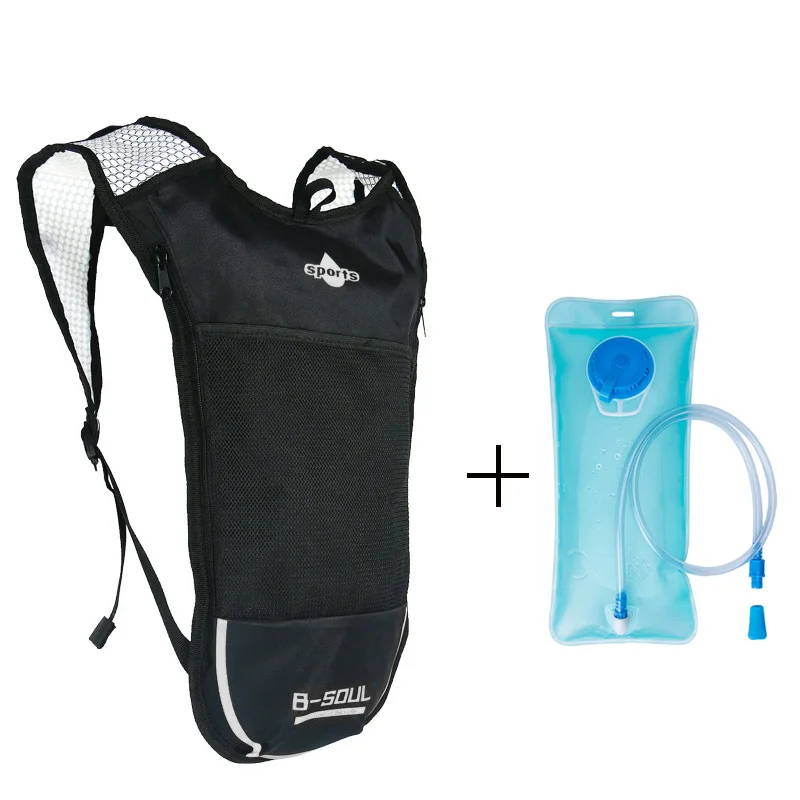 black and water bag B-SOUL, портативный гидратационный рюкзак, велосипедная сумка, водонепроницаемая сумка для воды, штурмовой велосипедный рюкзак, походная сумка, велосипедная сумка - Цвет: black and water bag