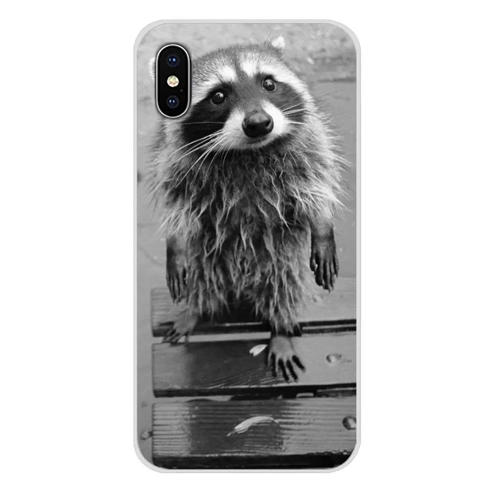 Для Apple iPhone X XR XS MAX 4 4S 5 5S 5C SE 6 6S 7 8 Plus ipod touch Прозрачная мягкая сумка Kawaii Baby