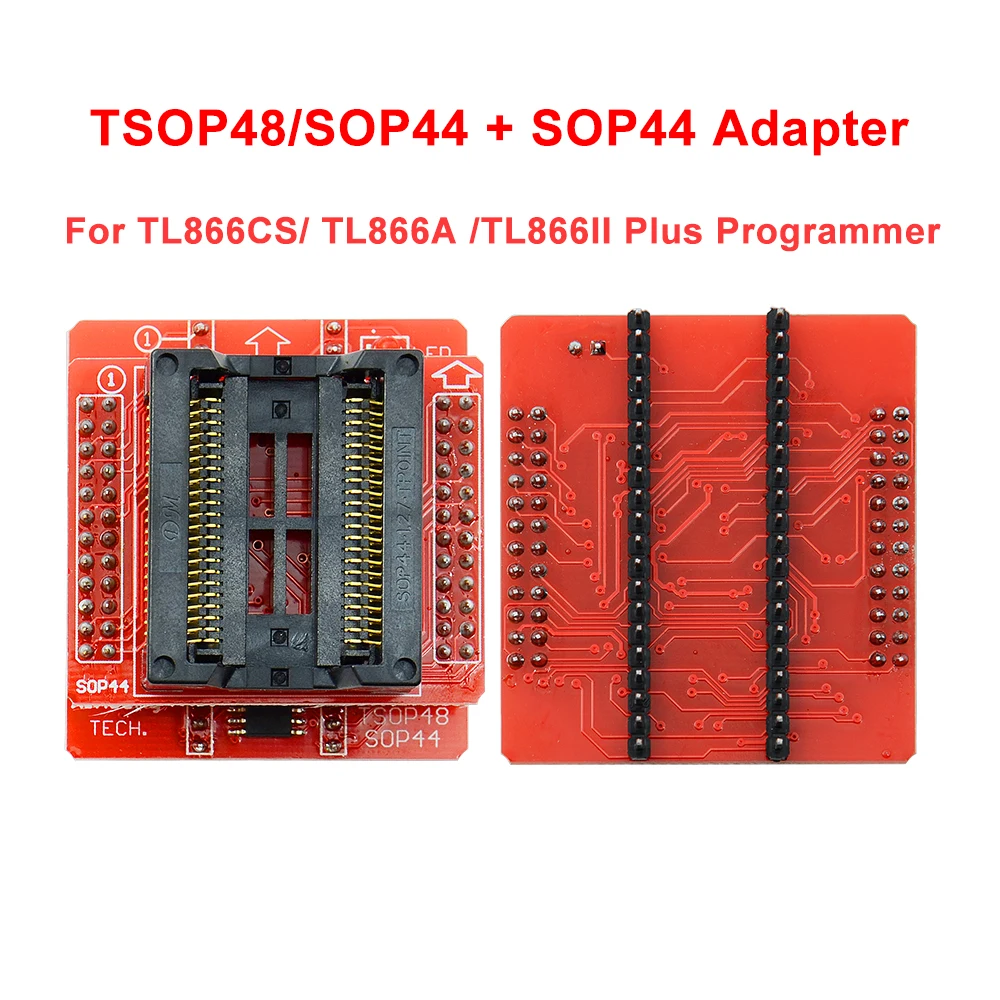 2018 новейший оригинальный TSOP48 IC адаптер + SOP44 для MiniPro TL866CS TL866A TL866II универсальный