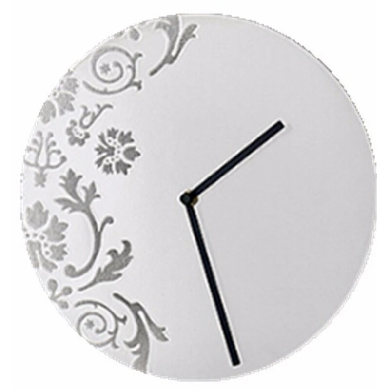 Настенные часы короткие дизайнерские Reloj De Pared Horloge акриловые зеркальные для