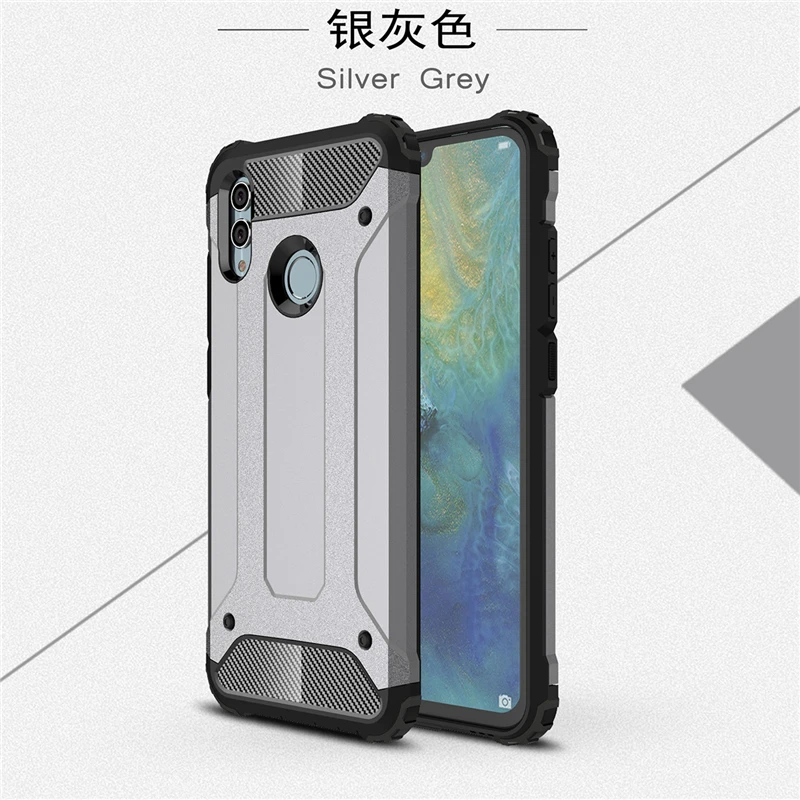 Тяжелый бронированный чехол для huawei Honor 6X 6C 7C 7A Pro 8C 8A P Smart Plus Nova 3i 4 2 s lite тонкий гибридный жесткий чехол для телефона