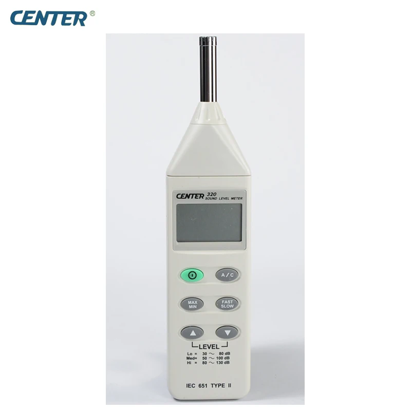

CENTER-320 MAX/MIN Function Sound Level Tester Resolution 0.1dB