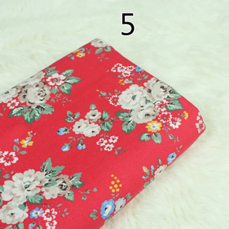 Полметра экспорт из холщовой ткани 100% хлопок печать на с пасторальный