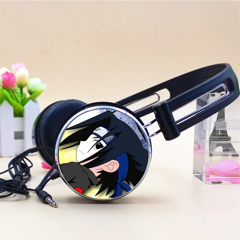 В коробке Коллекционная модель у героя мультфильма Саскэ Утиха аниме наушники