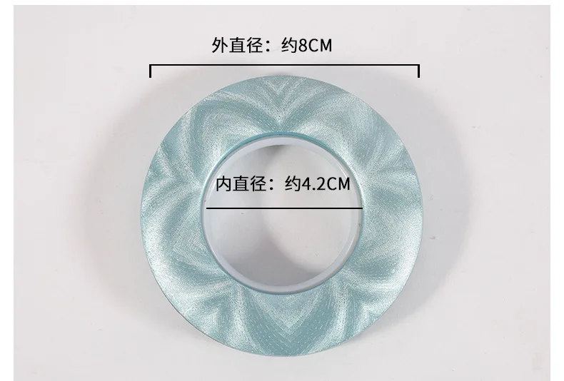 20/40/80 шт./лот высокое качество украшение дома Шторы аксессуары пятнадцать Цвета Пластик кольца проушины для люверсы для штор Топ
