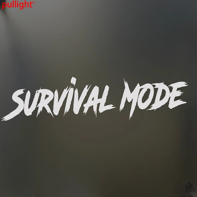 

Survival mode sticker racing Funny drift car window decal