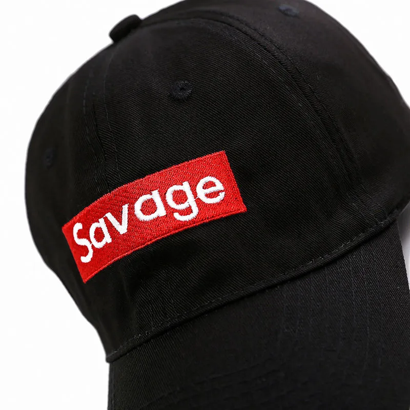 2018 модные Savage Бейсбол Кепки вышивка Для мужчин папа шляпа хлопок кости женщин