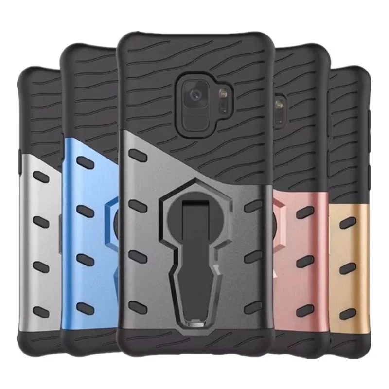 YNMIWEI Armour чехол для Samsung Galaxy S9/S9 Plus TPU противоударный телефона S9 360 Вращающийся