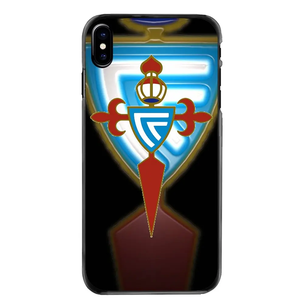 Accessories Cover Spanish football club celta de vigo logo For iPhone 4 4S 5 5S 5C SE 6 6S 7 8 Plus X XR XS Max iPod Touch |