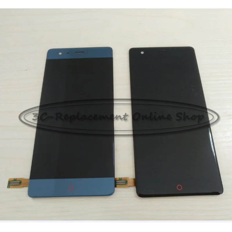 2017 New For ZTE Nubia Z17 NX563J Borderless 6GB/8GB RAM 64GB/128GB ROM LCD Display Touch screen Digitizer Snapdragon 835 Octa | Мобильные