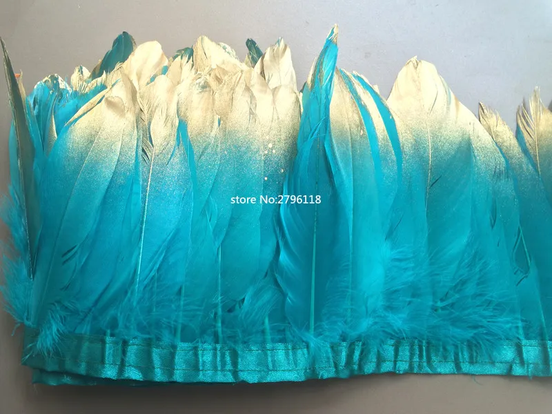 10 ярдов белый/черный/ярко-розовый Лебедь гусиное перо отделка/бахрома/лента на