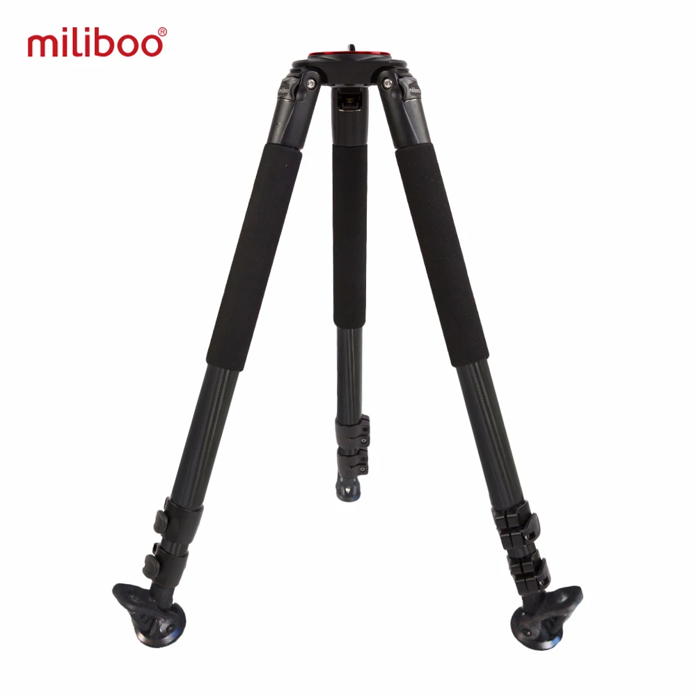 

miliboo MTT703B carbon fiber camera tripod with high stability / heavy capacity 25kg with bowl size 65mm free shipping