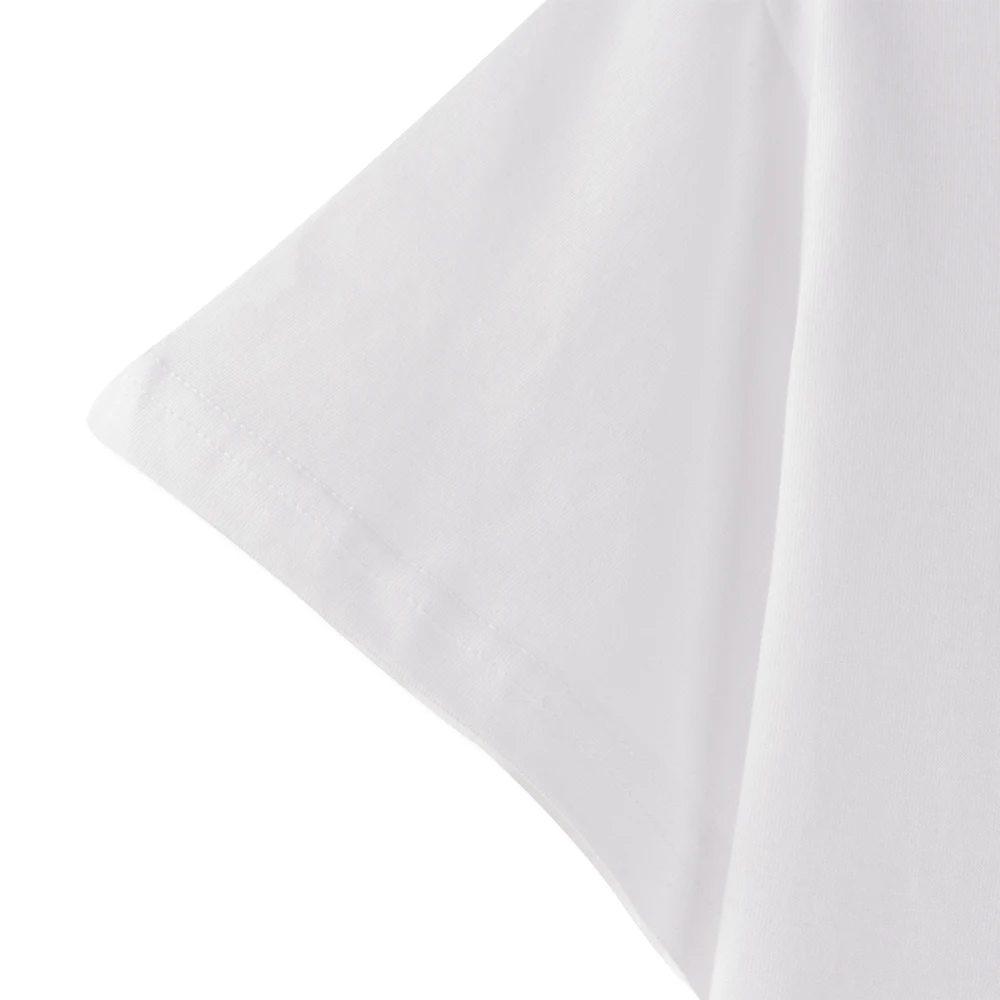 Футболка женская белая с принтом крыльев коротким рукавом | Женская одежда