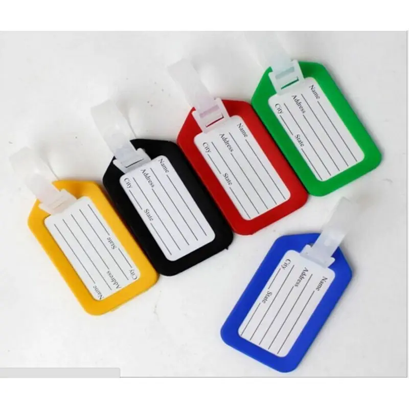 Ярлыки для багажа пластиковые ярлыки чемоданов 1 шт.|luggage suit bag|luggage scale with tape