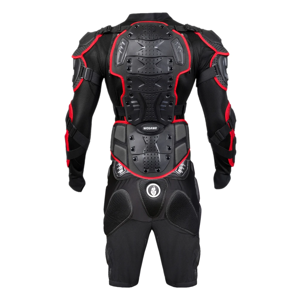 Комбинация одежды WOSAWE для мотокросса одежда поддержки груди и спины