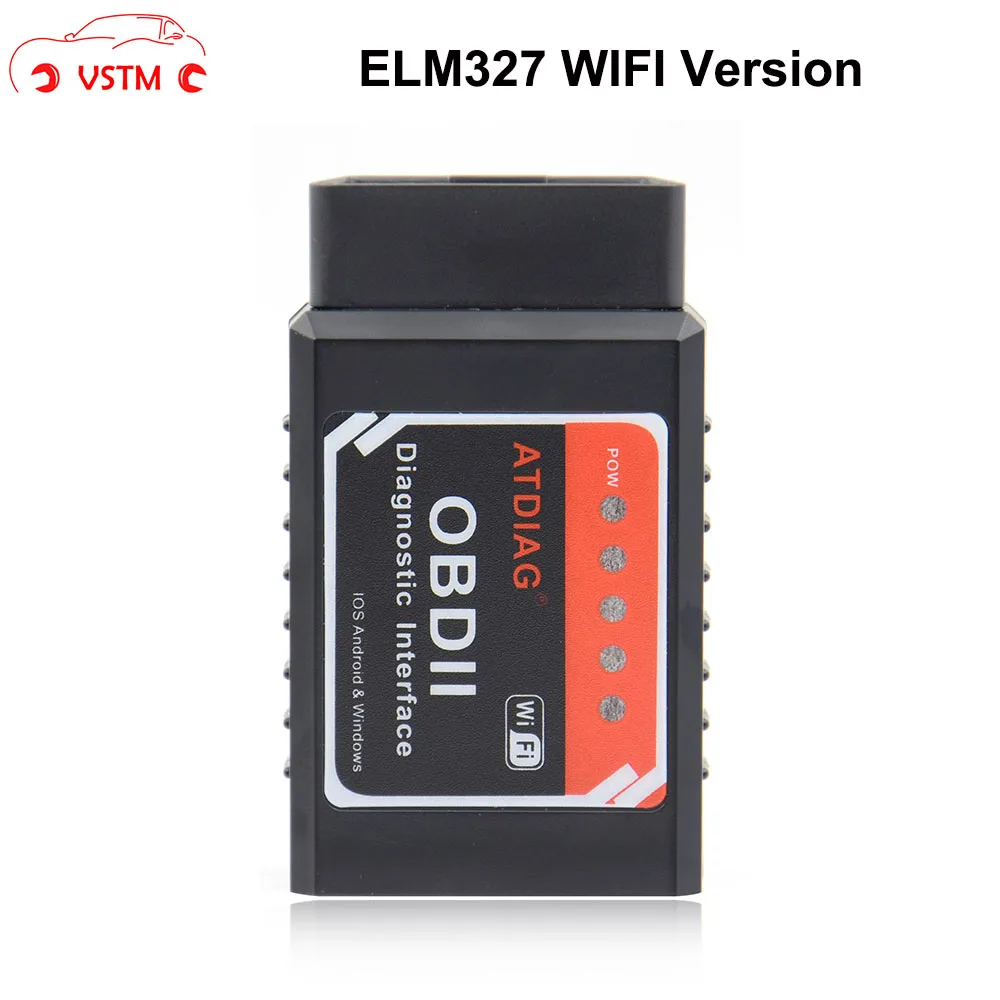 VSTM ELM327 OBD2 WIFI Поддержка Android/iOS с PIC18F25K80 автомобильный диагностический инструмент