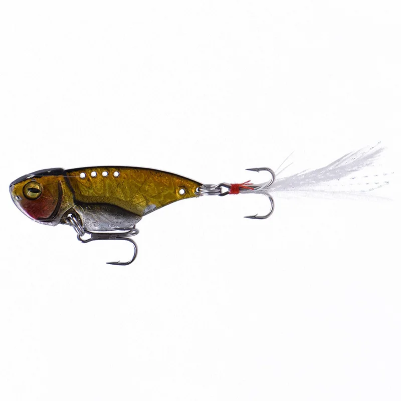 5Pcs/lot 5cm 11g Metal Color Combo Artificial Shake VIB Wobblers Fishing Lure Hard Plastic Fish Faked Tackle | Спорт и развлечения