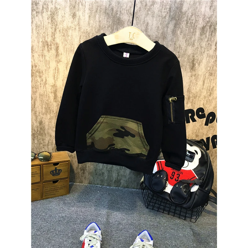 Boys camouflage clothing set Spring Autumn Kids cotton Long Sleeve 2pcs T-shirt Pant clothes suit For 2 3 4 6 8 years |