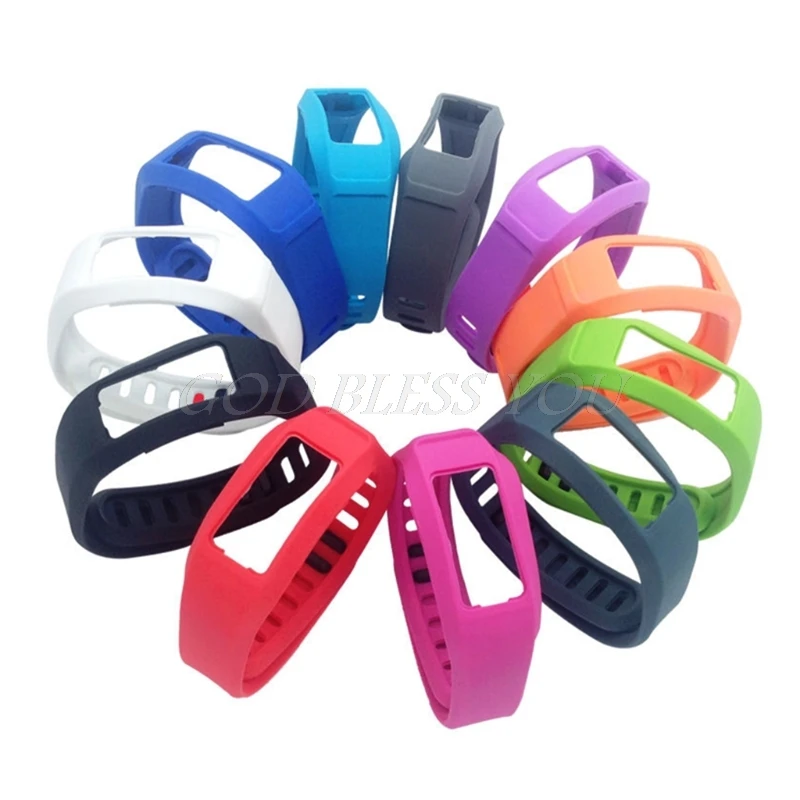 Силиконовый сменный ремешок для смарт часов Garmin vivofit 2 наручных Прямая