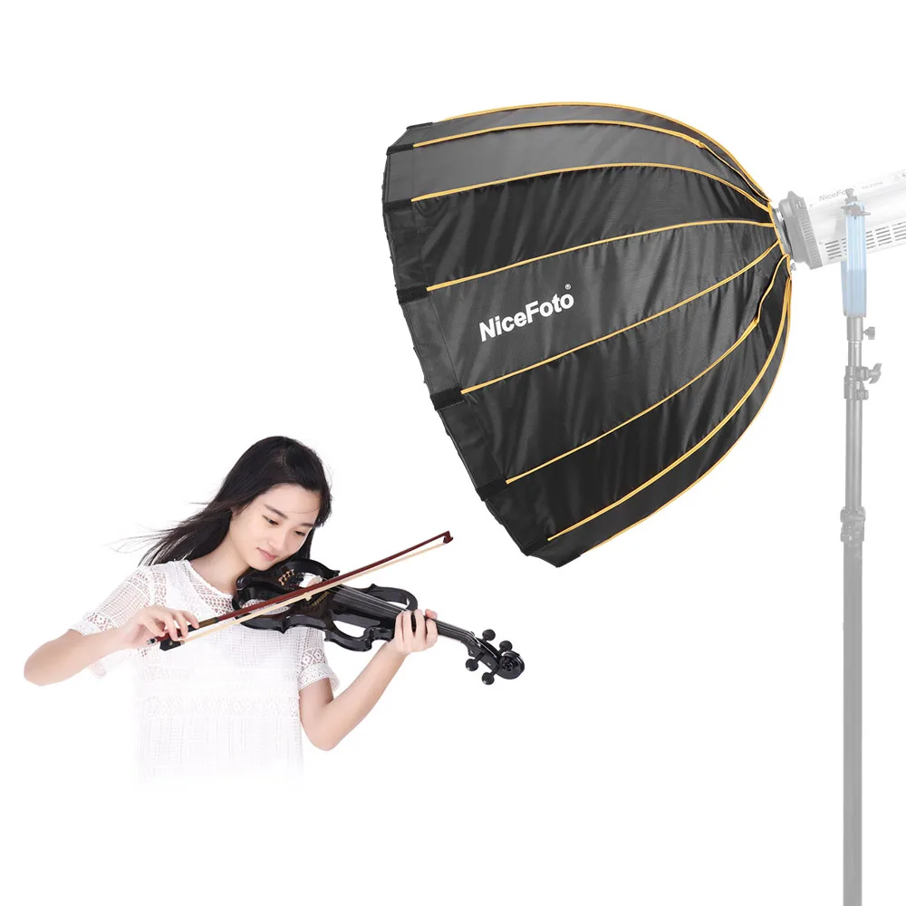 Софтбокс NiceFoto led-9090cm для фотостудии портретной свадьбы фотоизделия диаметр 90 см/35