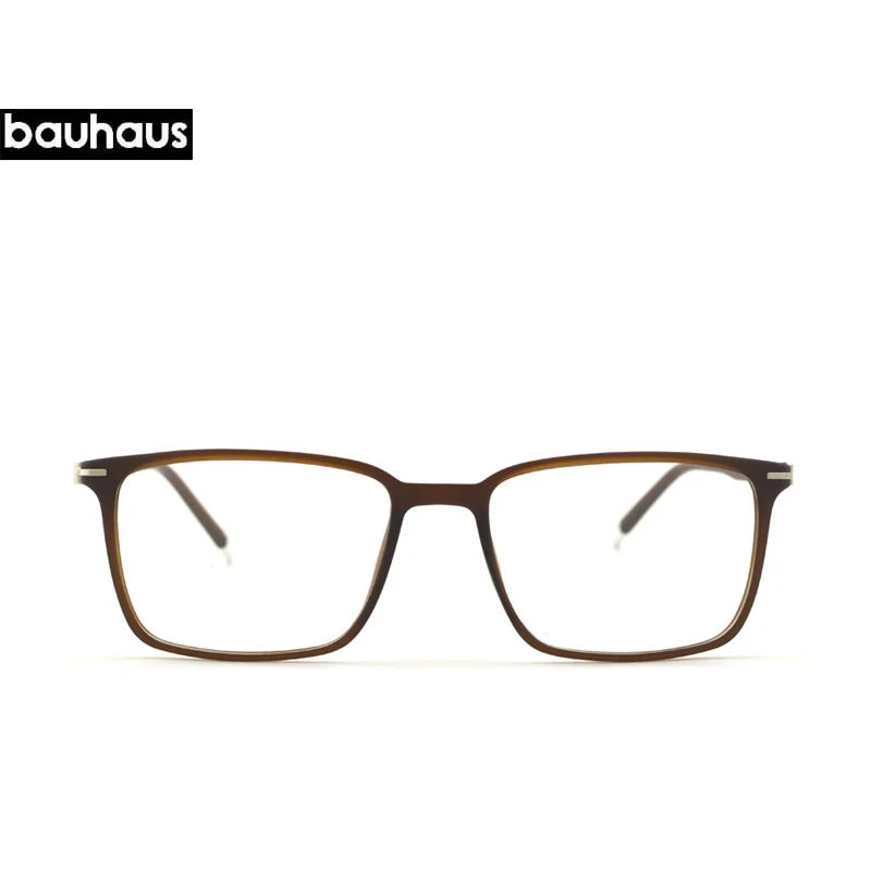 Bauhaus Limited Широкий Очки Рамки Полный Обода Мужчин Оптически с Храма ULTEM Большой