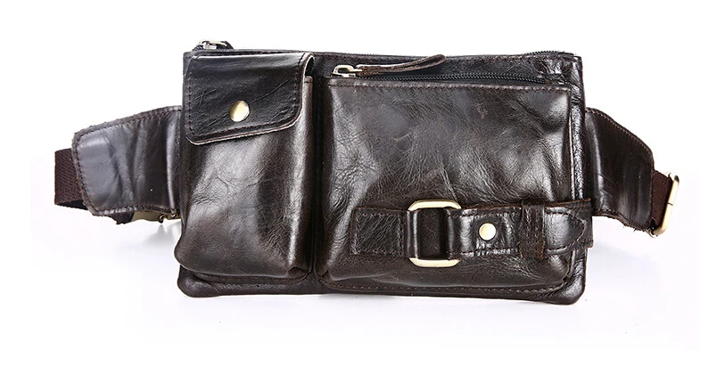 Новые кожаные мужские сумки для груди и кожи|Поясные сумки| |
