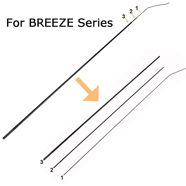 Зеленый Goture BREEZE/RED-FOX/GOLDLITE телескопическая удочка Топ 3 наконечника(K10055/K10171 - Цвет: Зеленый