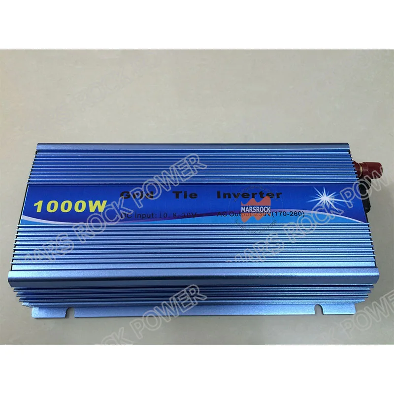 1000 Вт сетки галстук инвертора микро-инвертор, 20 V-50 V DC, 90 V-140 V переменного тока, работает для 1200 Вт, 24 В, 30 в, 36 В солнечная панель система контроля доступа, цвет на выбор