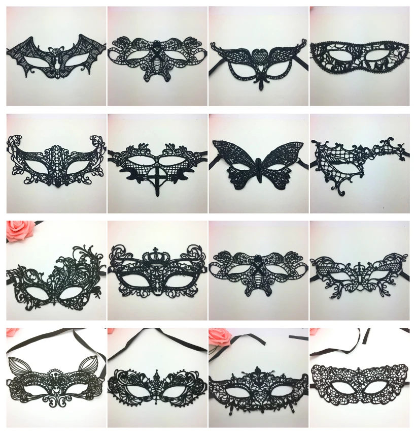 1 шт. черная сексуальная элегантная маска для глаз маскарадный шар карнавальные