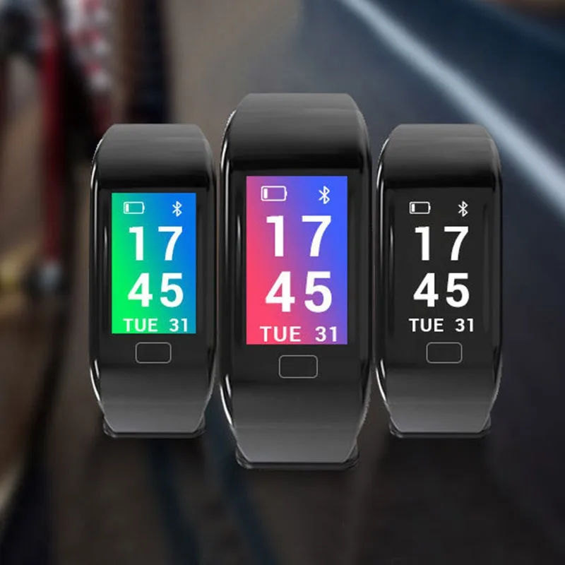 Smart Wristband Fitness Bracelet Health Monitor BLE4.0 Watch Sport Band | Электроника