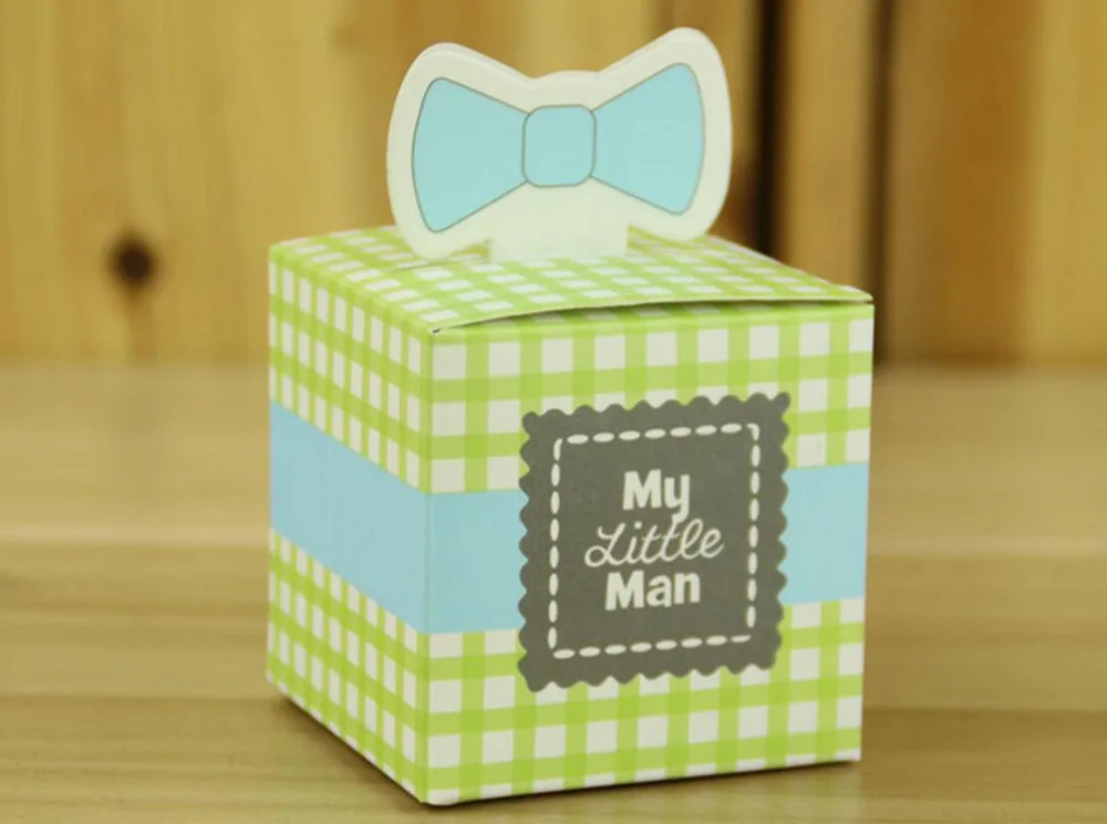 Креативная сумка для конфет gentalman My little man новая свадьбы Очаровательная душа
