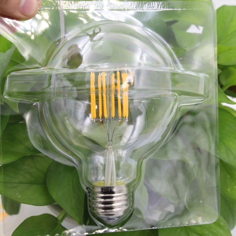 Grensk Vintage LED Filament Bulb Edison G95 Clear 8W AC 220V 240V E27 Led Warm White 2700K Household Bar Lighting Dimmable