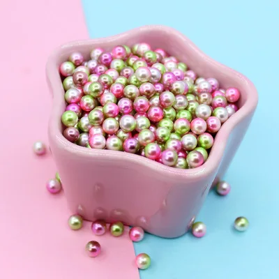 11 20 г 6 мм глина "сделай сам" Жемчужный наполнитель глина клей для страз украшение круглый шар мини Русалка бусины Шарм DIY желаний бутылка заполнения - Цвет: 11