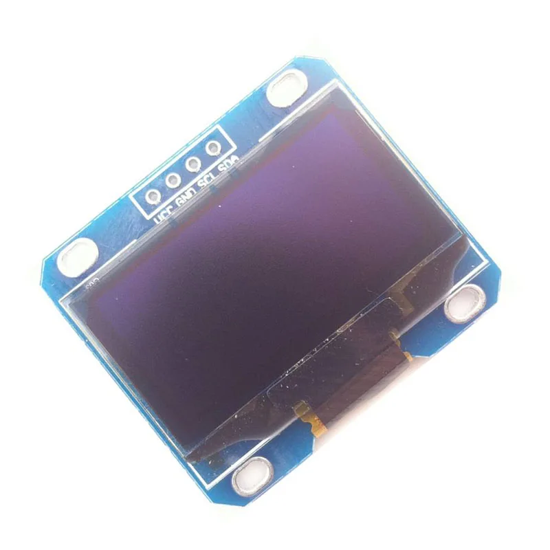 1 3 дюймовый синий модуль OLED дисплея IIC I2C серия 12864 плата с ЖК экраном 128X64|screen board|lcd
