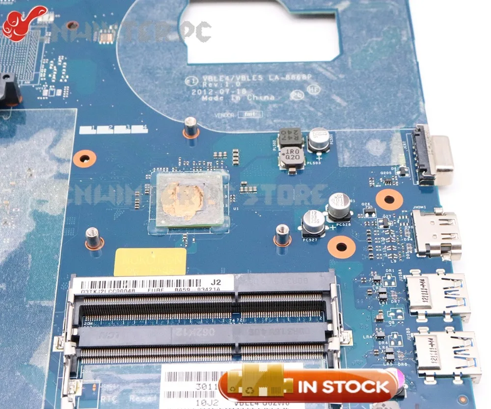 NOKOTION для Samsung NP355E NP355E5C Материнская плата ноутбука DDR3 с бортовой процессор VBLE4 VBLE5