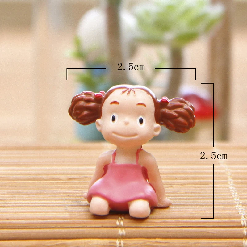 Тоторо фигурка игрушка DIY Миядзаки Мой сосед Мэй Посмотрите на небо мини