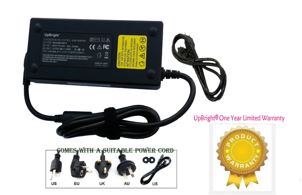 UpBright новый адаптер переменного/постоянного тока для LG 34UC97 S изогнутый