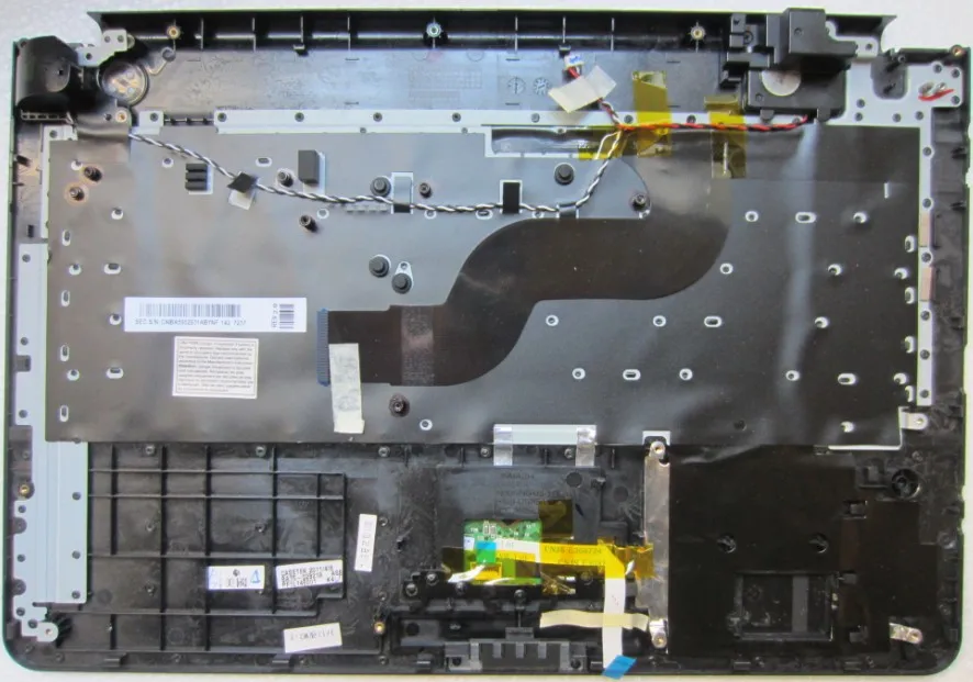 Новинка для Samsung RC410 RC420 RC421 английская клавиатура ноутбука США с рамкой рук тачпад