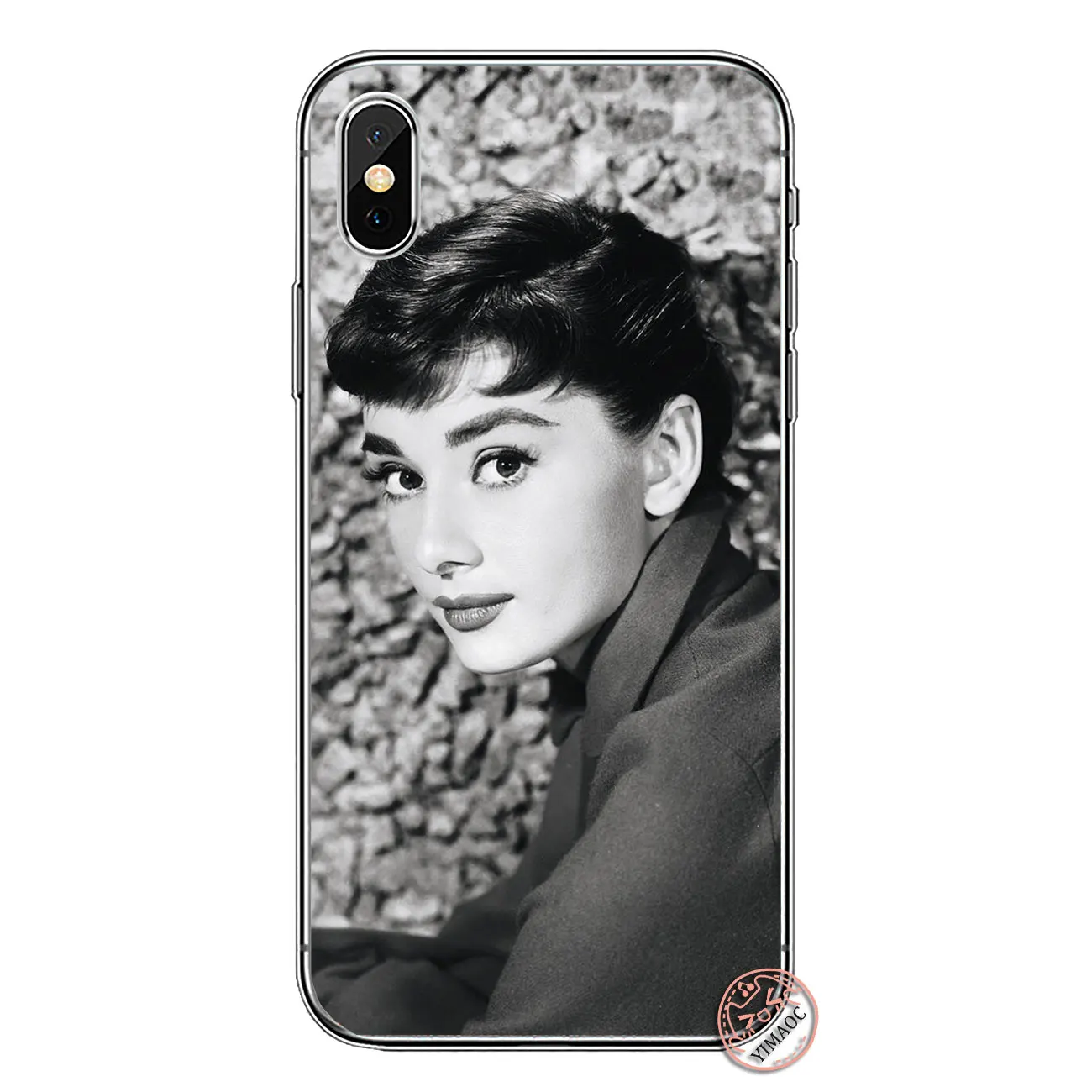YIMAOC Одри Хепберн Мягкий силиконовый чехол для Apple iPhone 11 Pro X XR XS Max 6 6S 7 8 Plus 5 5S SE 10 TPU чехол для телефона s - Цвет: 9