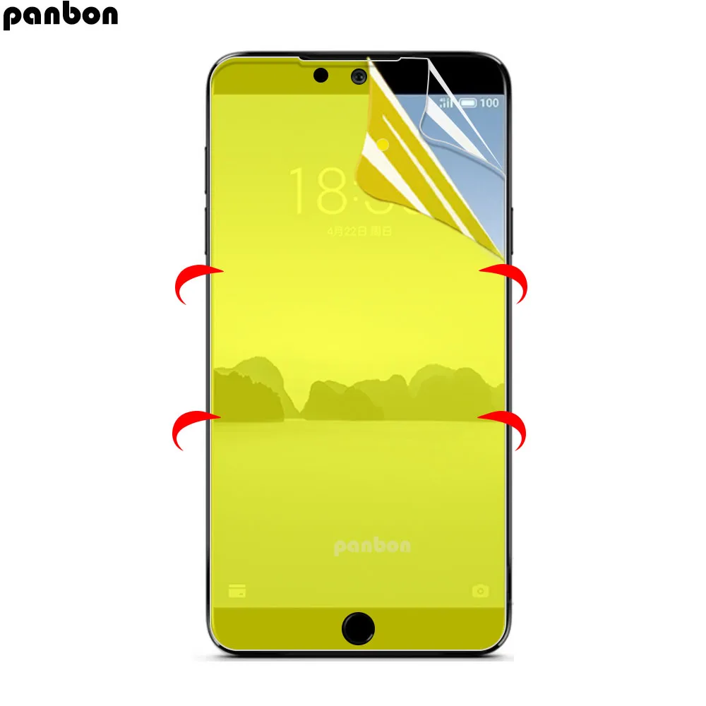 3D полное покрытие для meizu 15 lite Гидрогелевая пленка M15 мягкая защитная экрана из